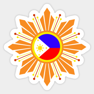 filipino flag Sticker